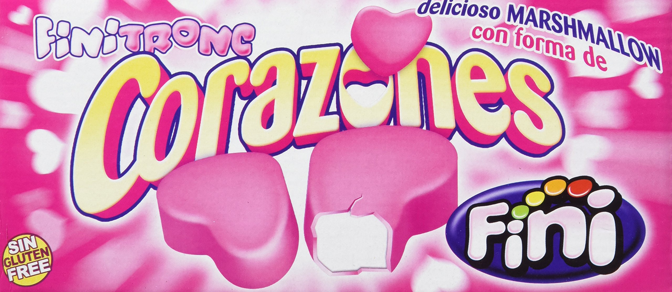 Fini Marshmallow Cubierto de Choco Sabor Fresa 730 gr