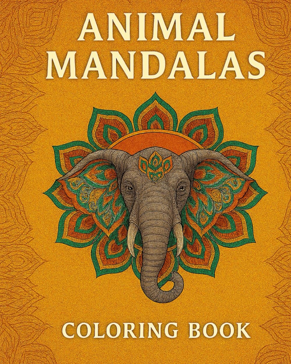 Animal Mandalas: A coloring book for Kids and Adults
