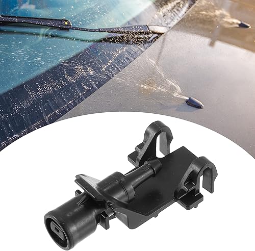 Miniatura 3 de ACROPIX Boquilla de limpiaparabrisas delantero para Honda Pilot, 2 unidades, color negro