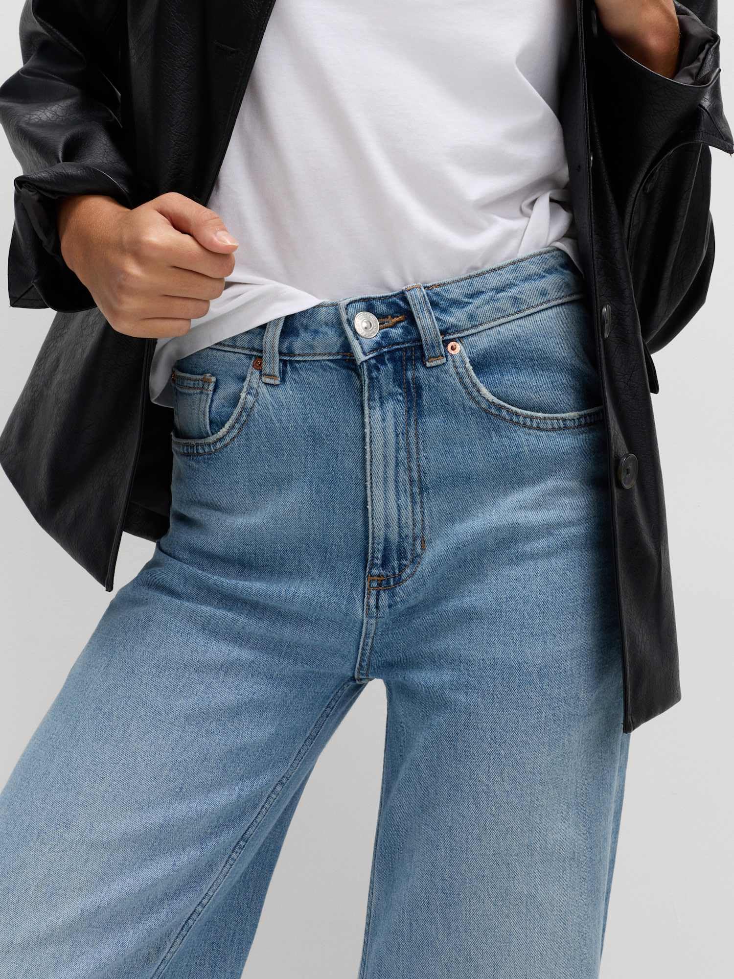 Marks & Spencer Jean Jambes Larges Femme