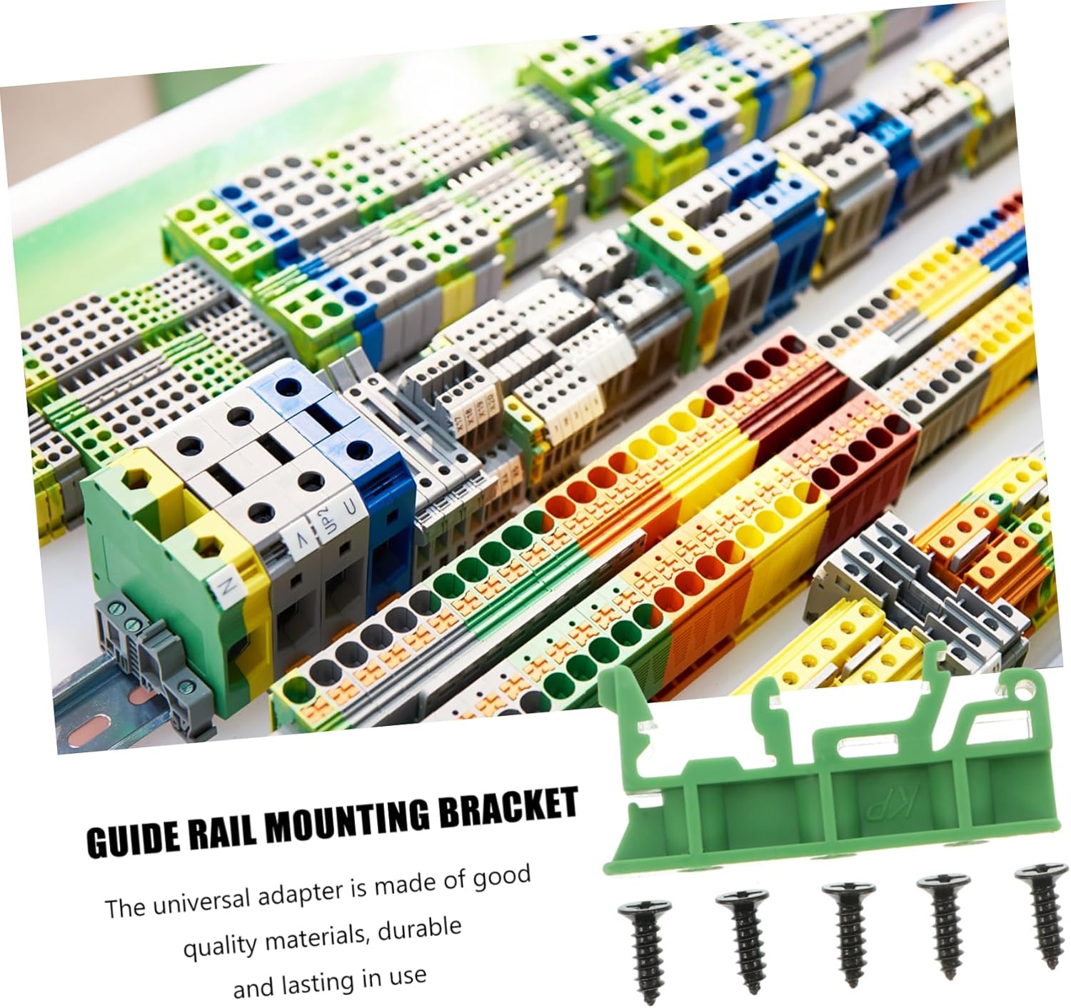 30sets Replacement Din Rail Adapter PCB Mounting Bracket Easy Detachable Sturdy for Modification Projects