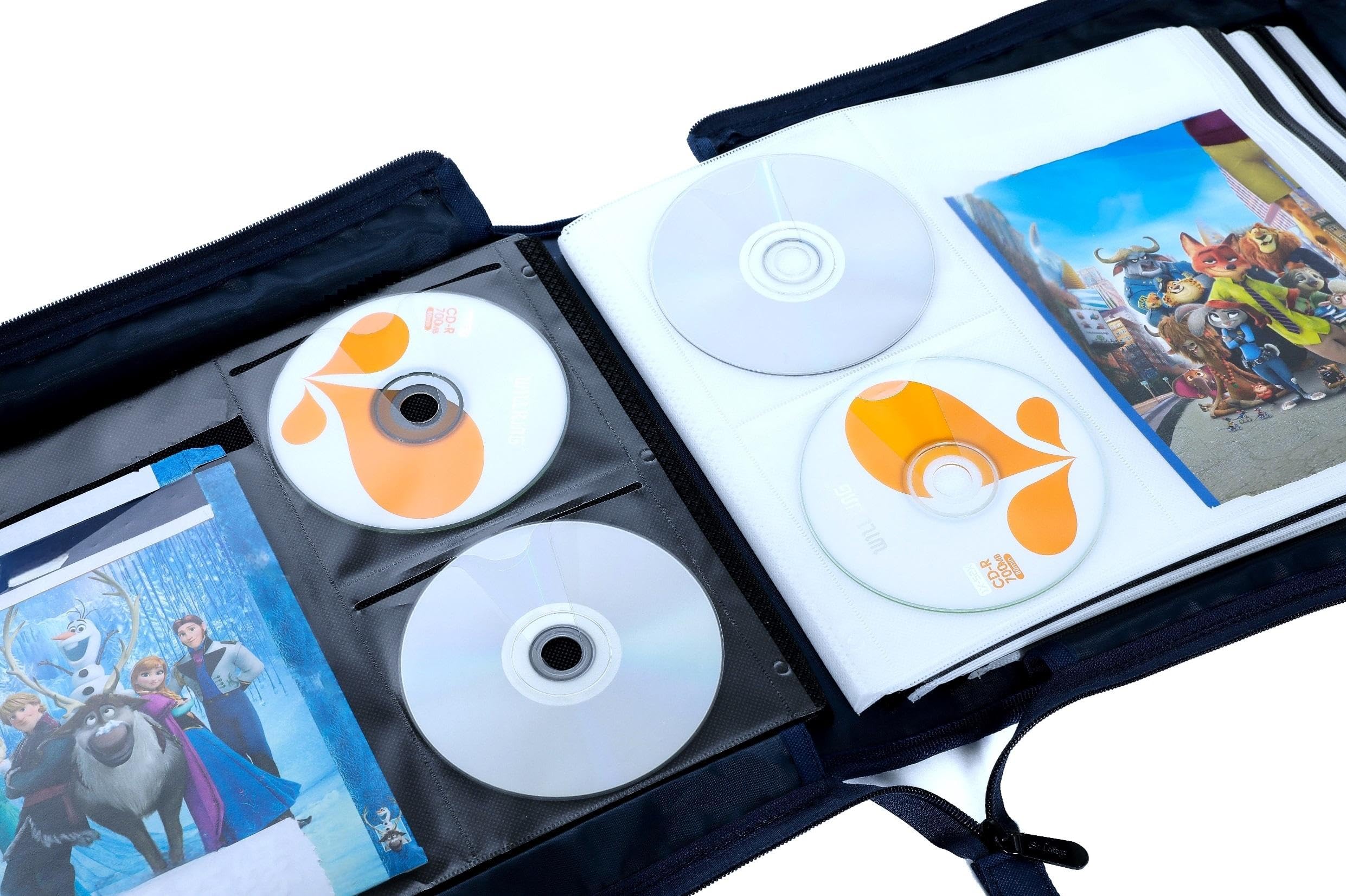 Amazon.co.jp: DVD収納ケース CD収納ケース 映画、音楽、ゲームの光学 