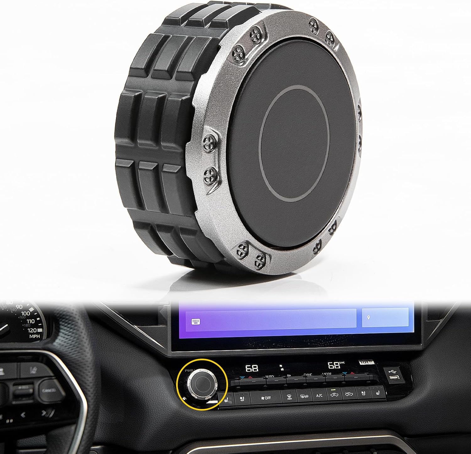 Power Knob Display Radio Control Replacement for Toyota 14 Inch Display