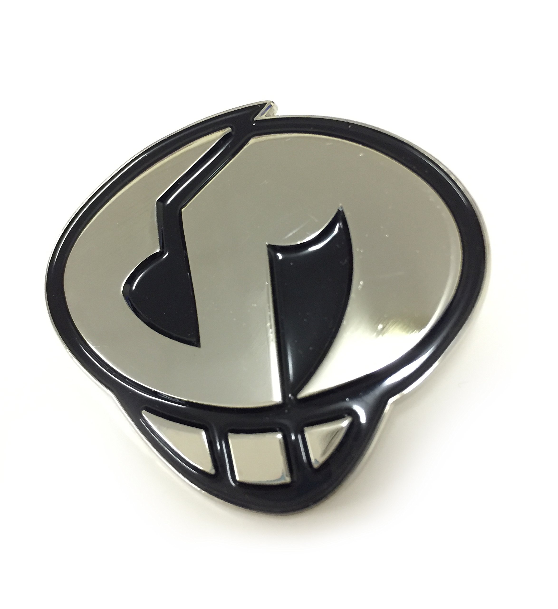 Team Skull Metal Badge (Silver)