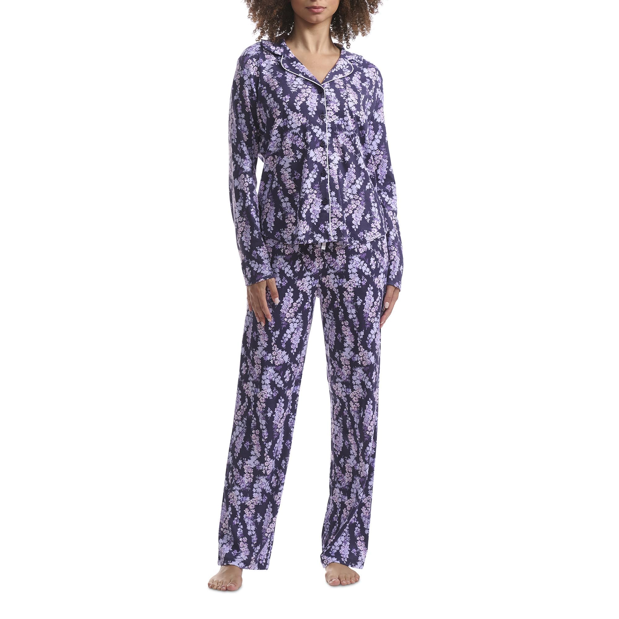 Karen NeuburgerWomen's Long Sleeve Floral Girlfriend Pajama Set