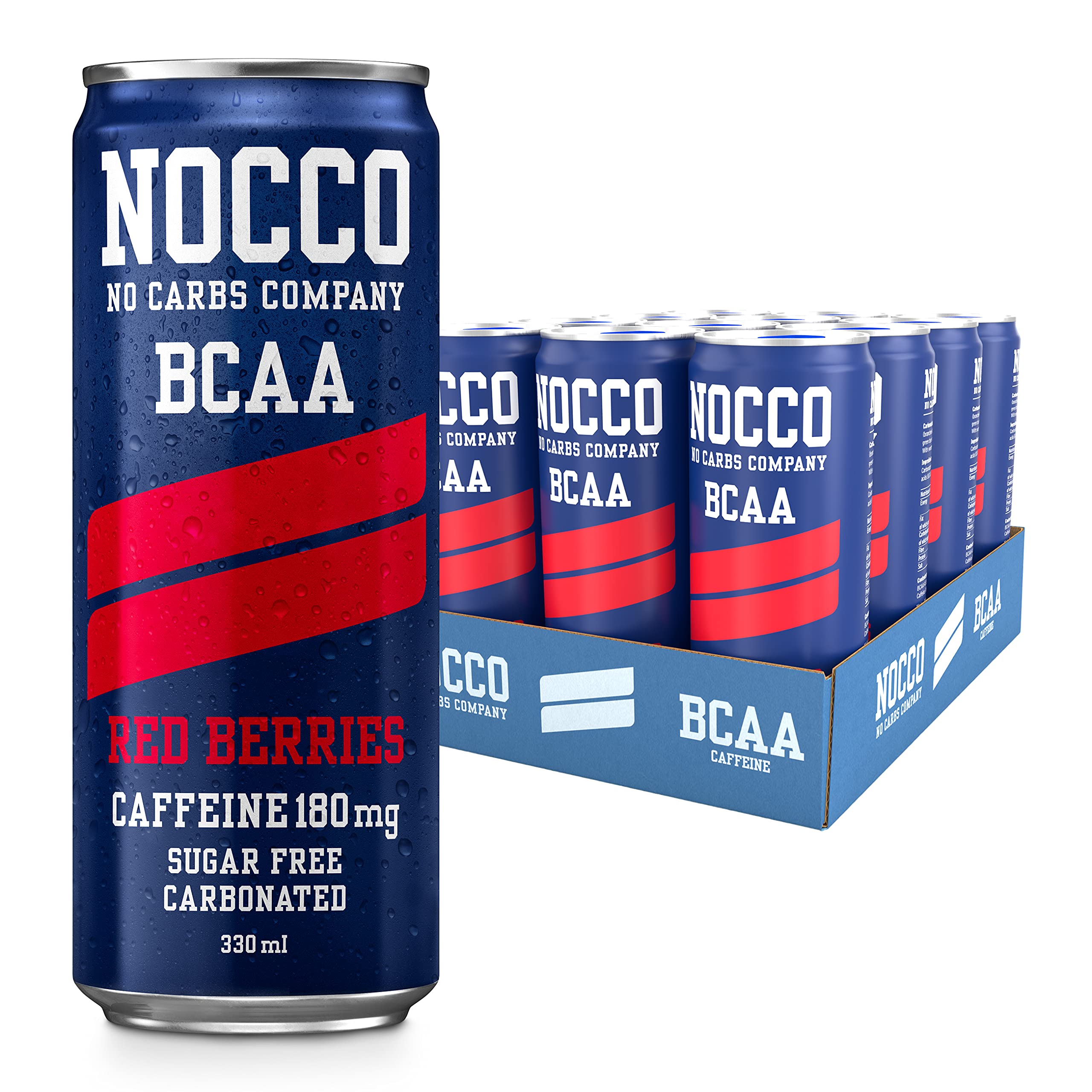 Buy NOCCO Energy Drink BCAA, 180mg Caffeine sugar free drinks