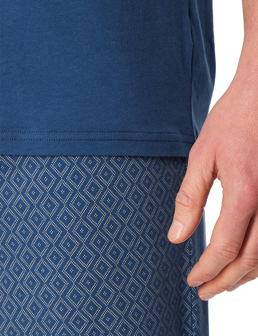 Schiesser Pidżama — zestaw Mężczyźni Casual Essentials