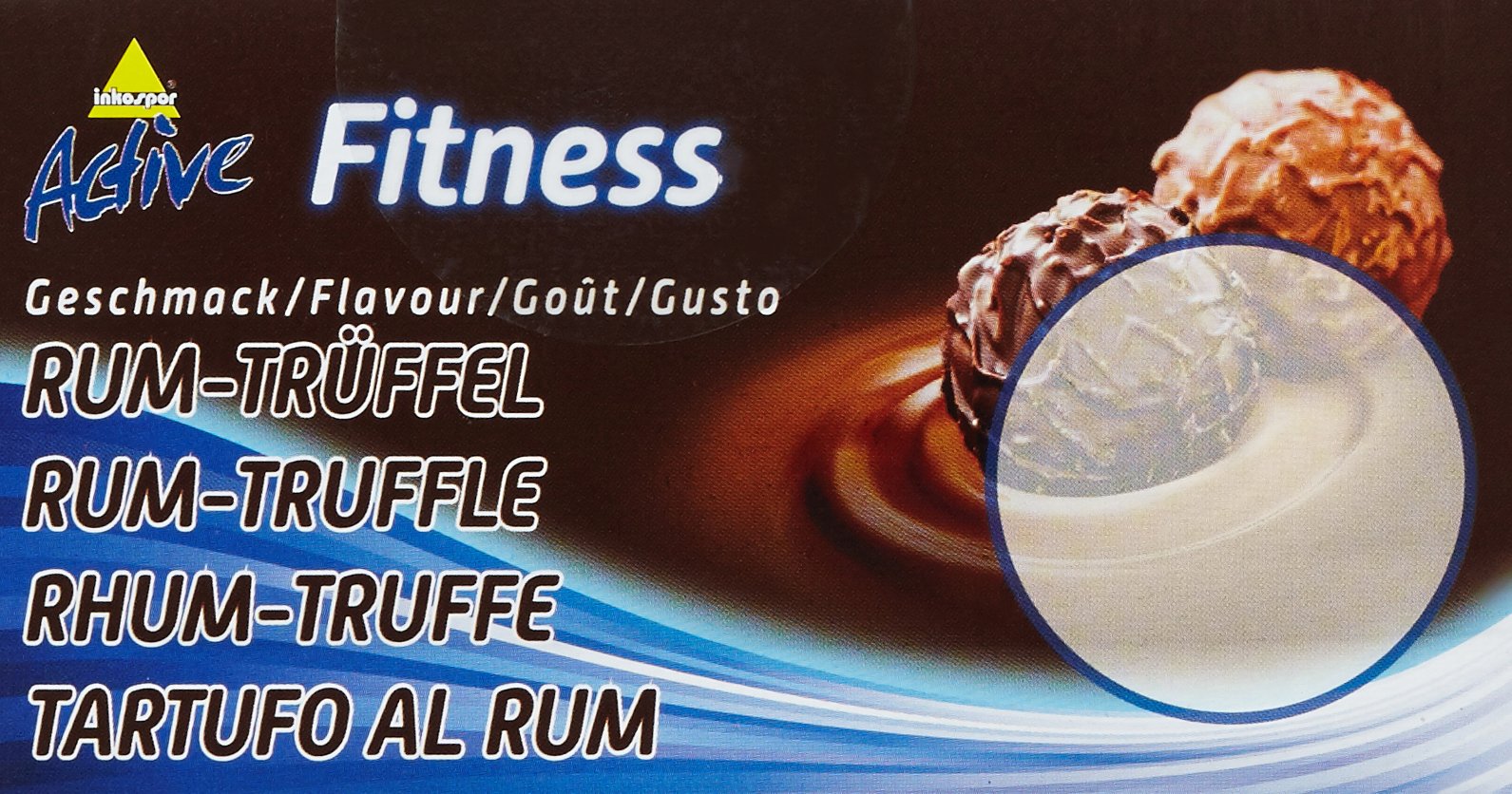 inkospor Active Fitness Riegel Rum-Trüffel | 24 x 35 g | Energie-Snack | natürliche Aromen | Made in Germany