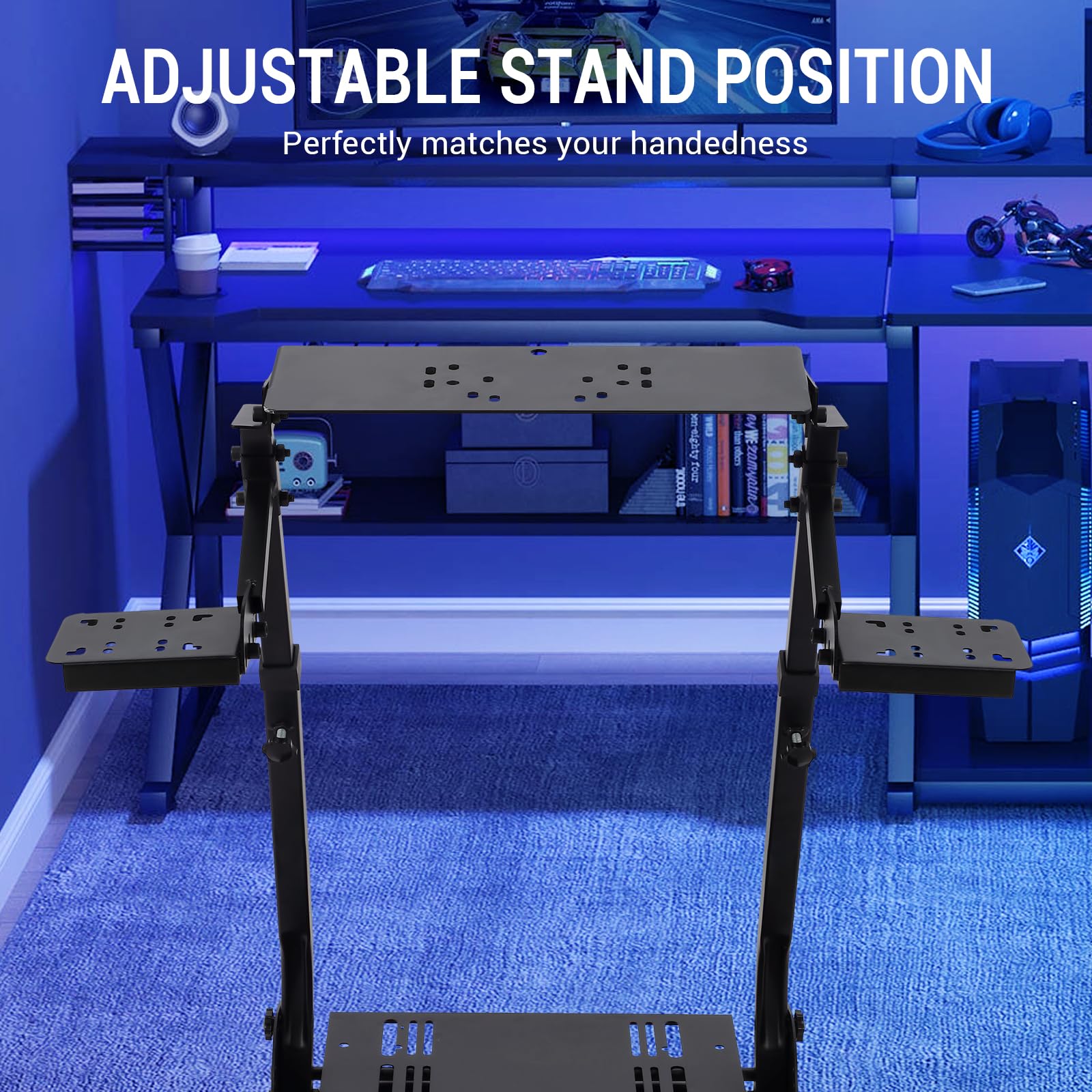 Sim Racing Pc Stand Sim Racing Stand JustSmart Sim Racing Steering Wheel Stand - Foldable L ...