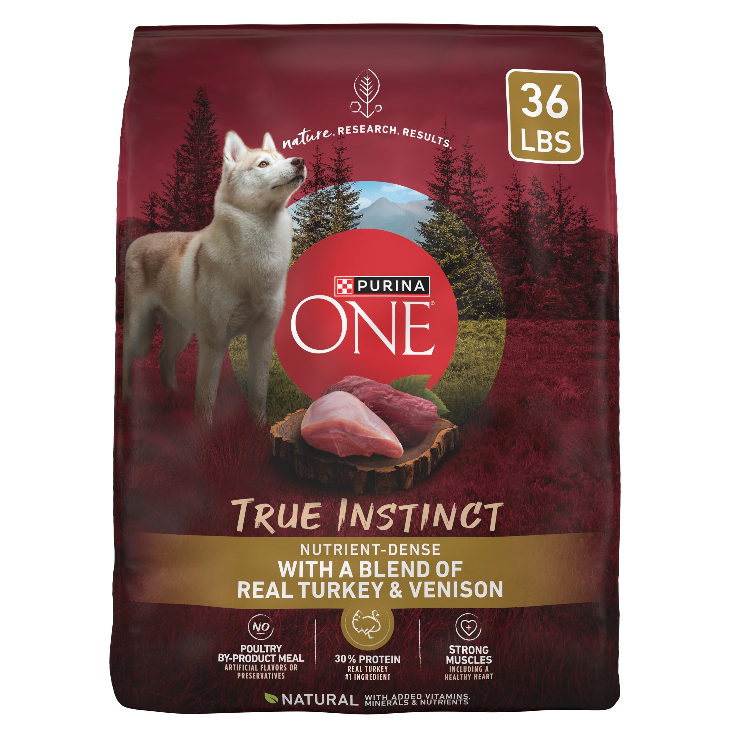 Purina ONE True Instinct With A Blend Of Real Turkey and Venison Dry Dog Food