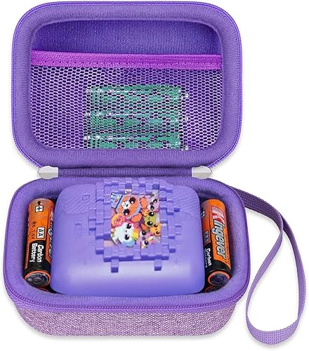 Bitzee - Estuche de transporte para juguete interactivo digital para mascotas, juguetes electrónicos para niños, funda de almacenamiento de viaje,