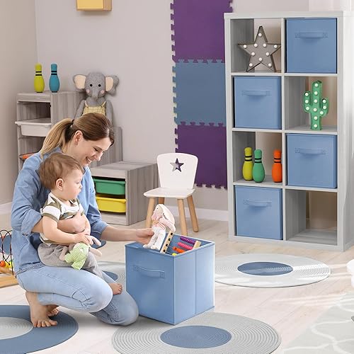 Miniatura 2 de Sorbus - Cubo de almacenamiento plegable para guardería, sala de juegos, armario, organización del hogar