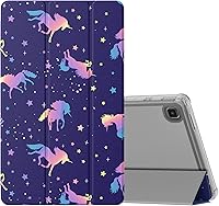 Vista 20 de MoKo Funda Compatible con Samsung Galaxy Tab A7 Lite 8.7 Pulgadas SM-T225/T220/T227, Funda Inteligente Trifold delgada y ligera con soporte