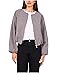 Vince Camuto Cropped Long Sleeve Bubble Jacket - Main View
