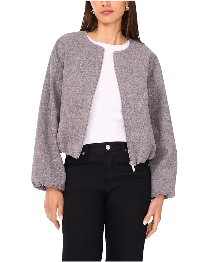 Vince Camuto Cropped Long Sleeve Bubble Jacket - Main View