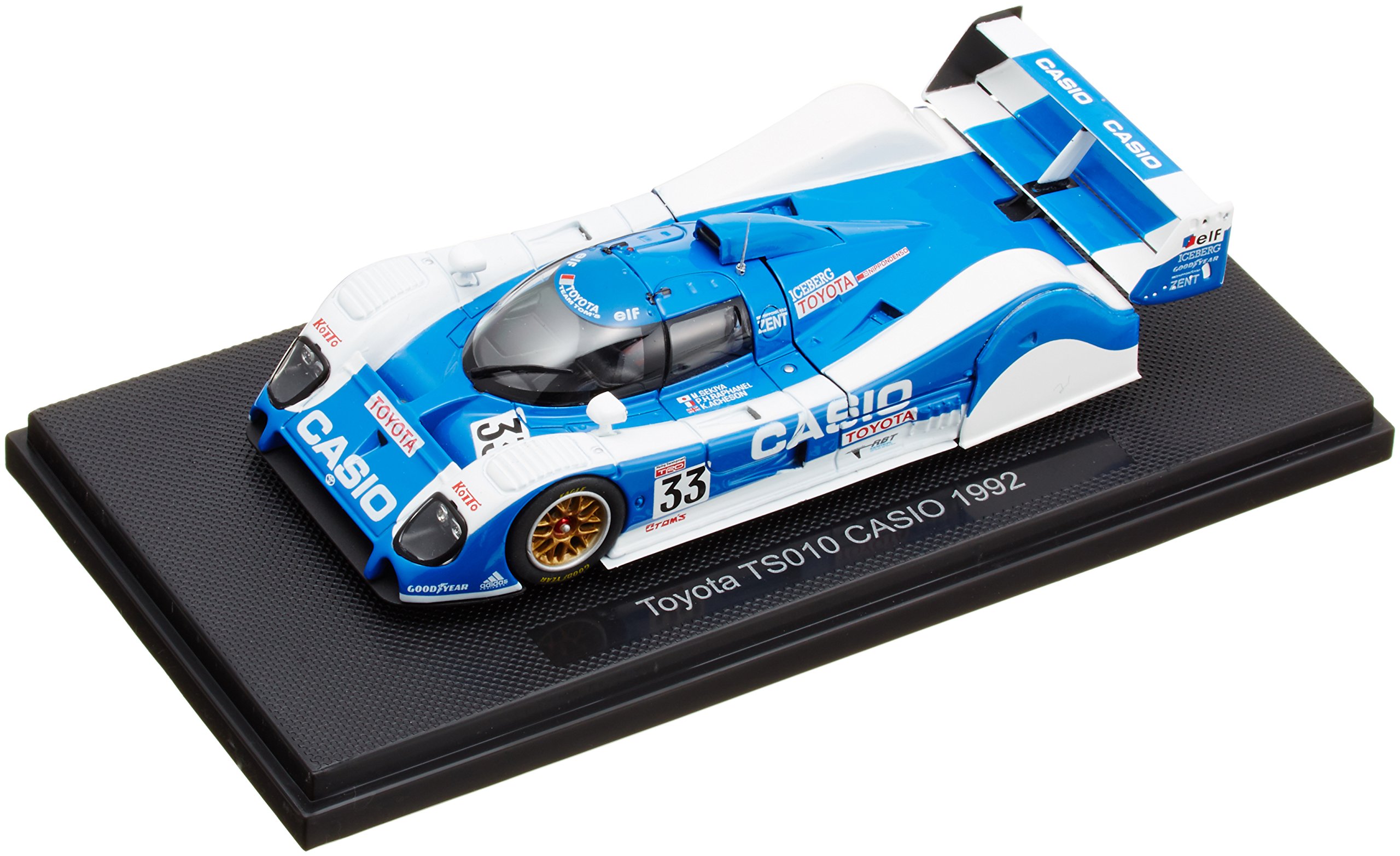 Amazon | エブロ 1/43 Toyota TS010 CASIO 1992 Sekiya 完成品  