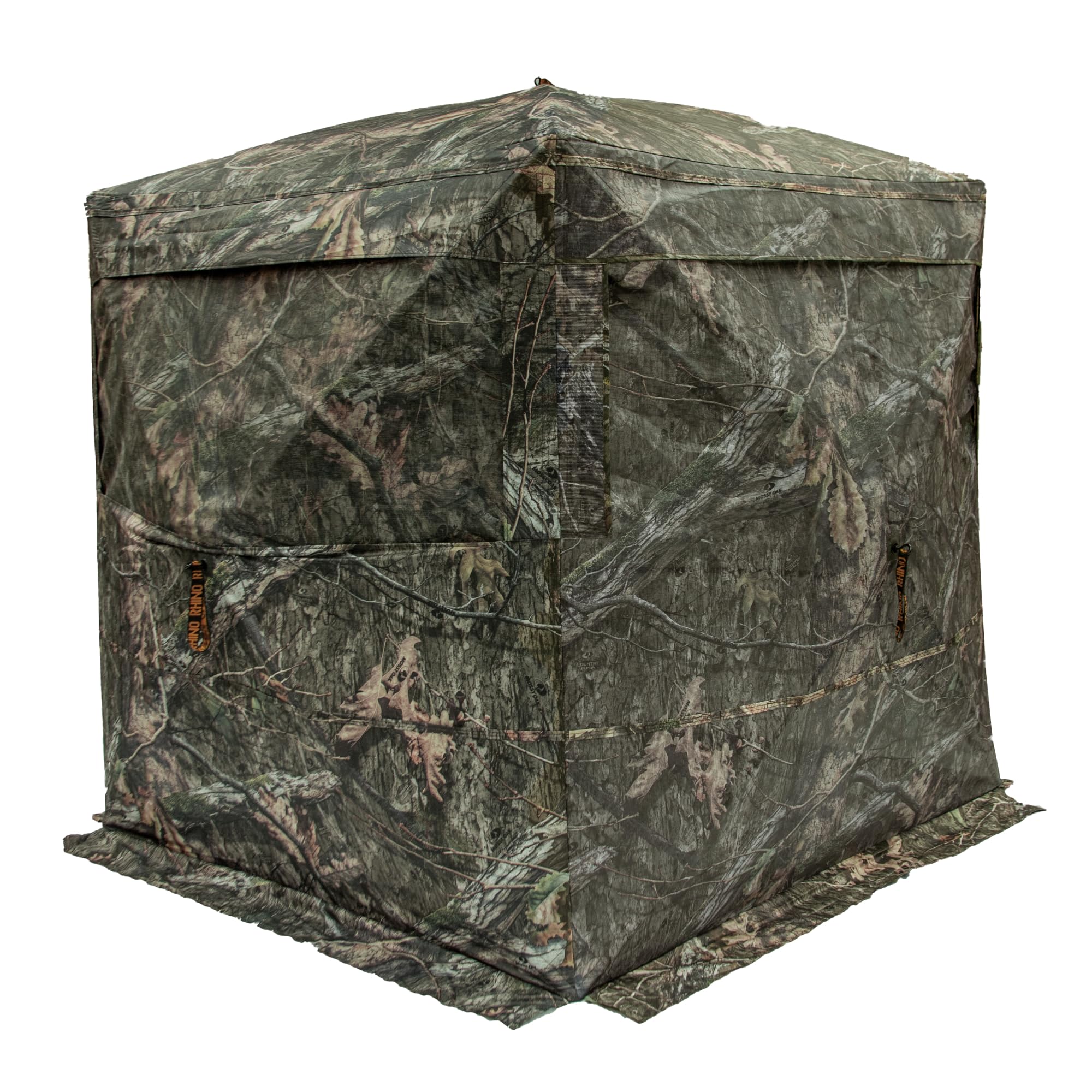 rhino blinds r180 3 person see through hunting ground blind