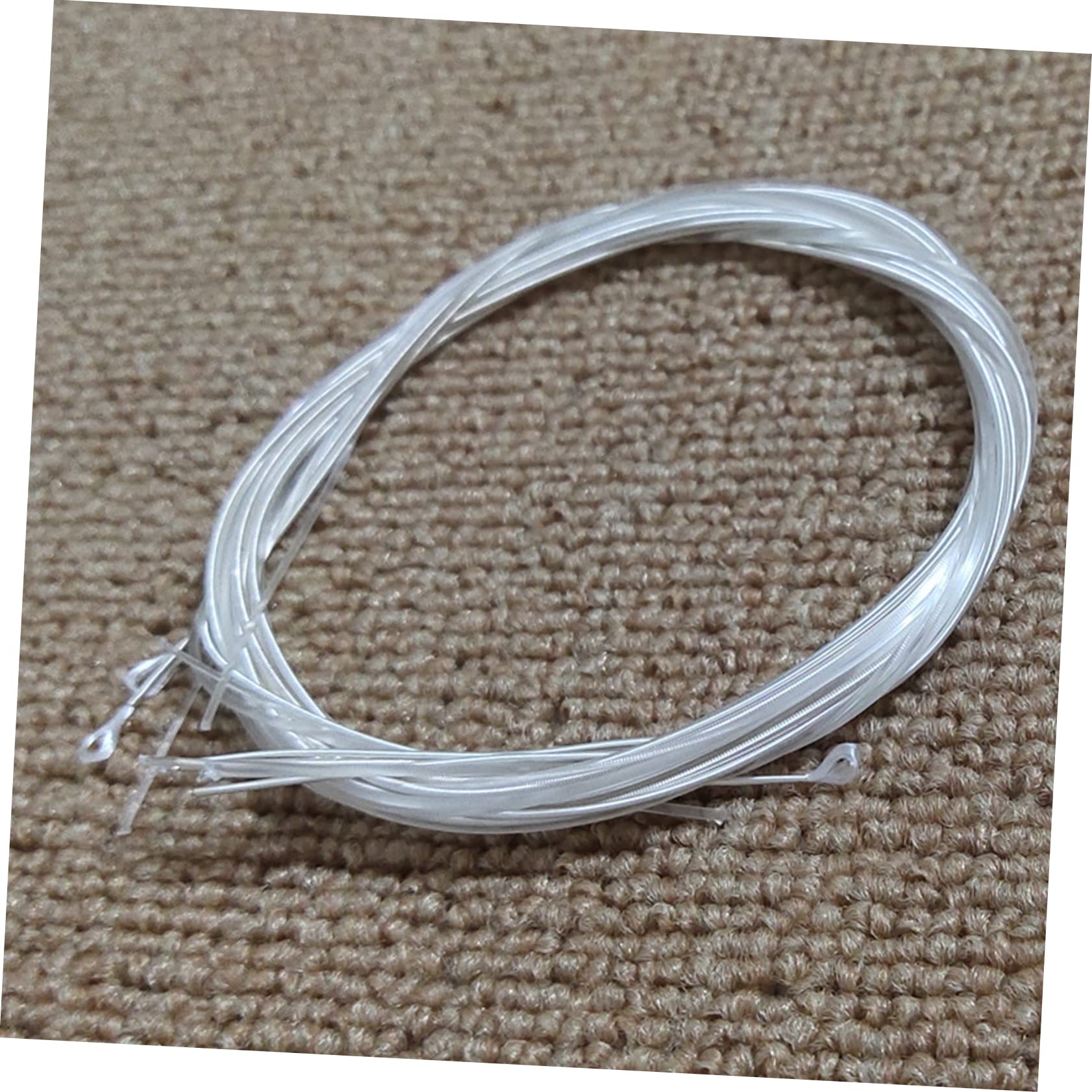 ibasenice 20confezioni Corde Per Chitarra Acustica Nylon Di Parti Per Chitarra Folk Suono e Confortevole Materiale Di Alta Qualità Per Musicisti