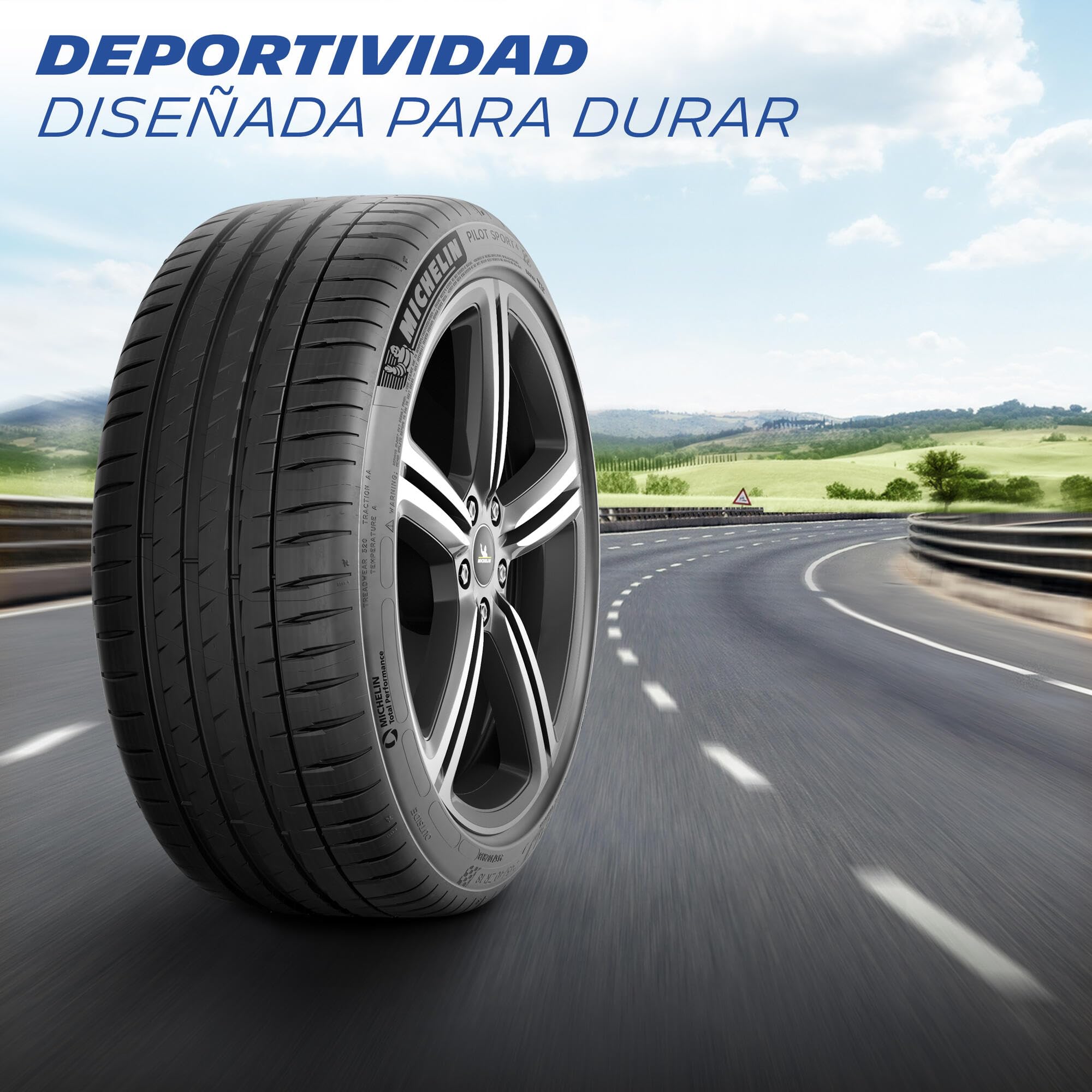 Michelin Ps4 Ao 245/40/R18 93Y -Neumático de Verano- A/E/70