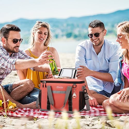 Miniatura 7 de Maelstrom Bolsa enfriadora suave plegable para 24306075 latas, hielera, a prueba de fugas y portátil para playa, campamento, viajes por carretera y