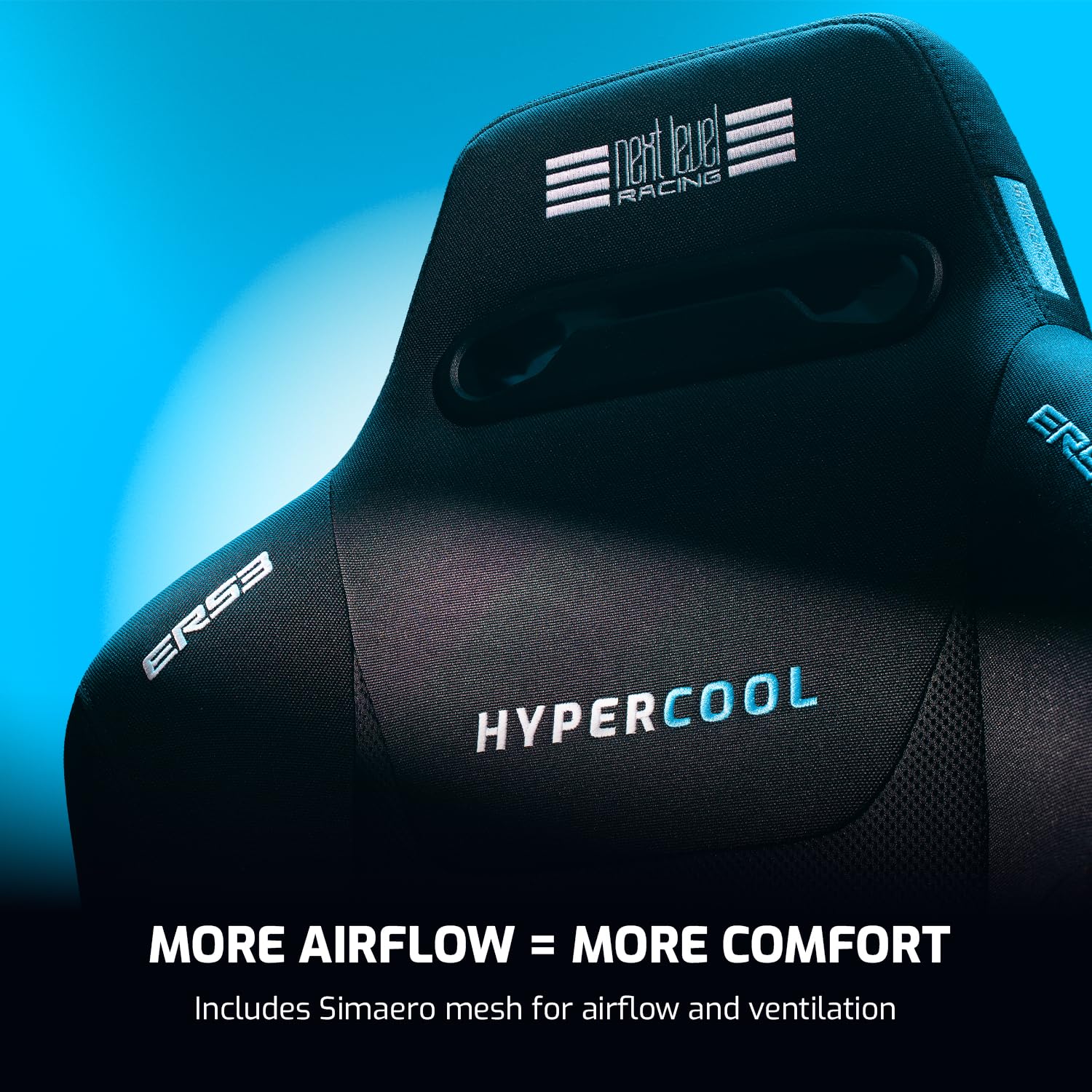 Next Level Racing ERS3 HYPERCOOL Ventilated Sim Racing Seat (NLR- E063)