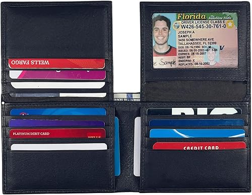 Bullz - Cartera de seguridad para hombre con bloqueo de señal RFID Bullz - Cartera de seguridad para hombre con bloqueo de señal RFID