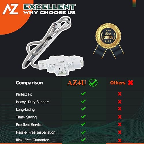 Miniatura 2 de Interruptor de bloqueo de la tapa de la puerta de la lavadora Reemplazar para Whirlpool Cabrio WTW8500BW0 WTW8600YW0 WTW8800YC1 WTW6600SW1