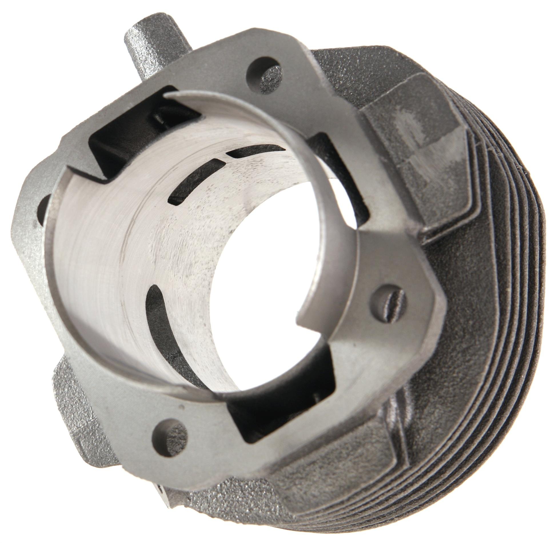 MALOSSI Rennzylinder 112ccm für Vespa 50/PK50/S/XL/XL2 Grauguß, 6 ÜS, Hub 43mm, inkl. Zylinderkopf, Ø 57,5mm, M6 Auslassstehbolzen, mit SIP -Datenblatt
