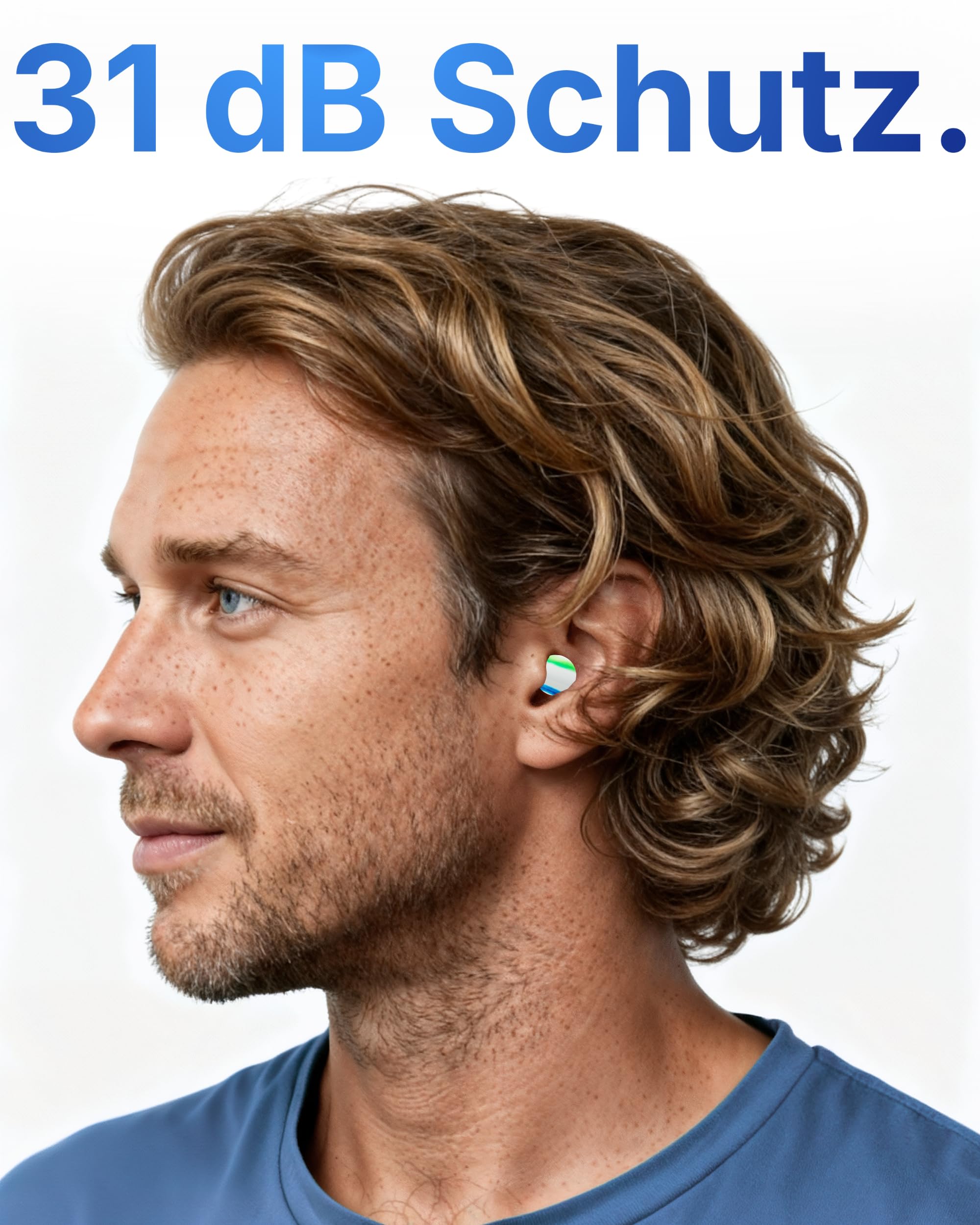 400x Gehörschutzstöpsel 37dB - EN352-2 - Spender mit Ohrstöpsel (200 Paar) - Lärmschutz Ohrstöpsel - Ohrenstöpsel Baustelle - Professioneller Hygienischer Ohrstöpselspender für Betriebe