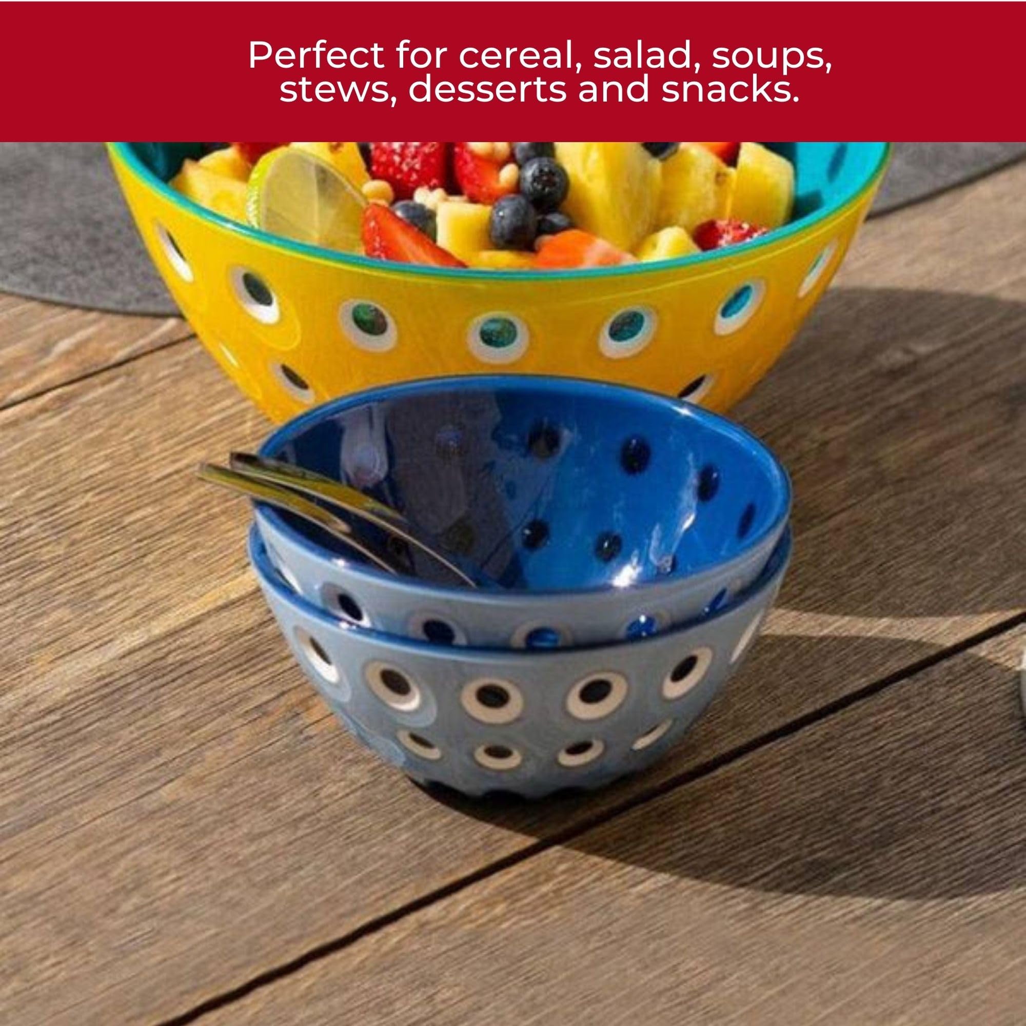 Guzzini LE MURRINE CONTENITORE CM 25 (AZZURRO-BIANCO-BLU)