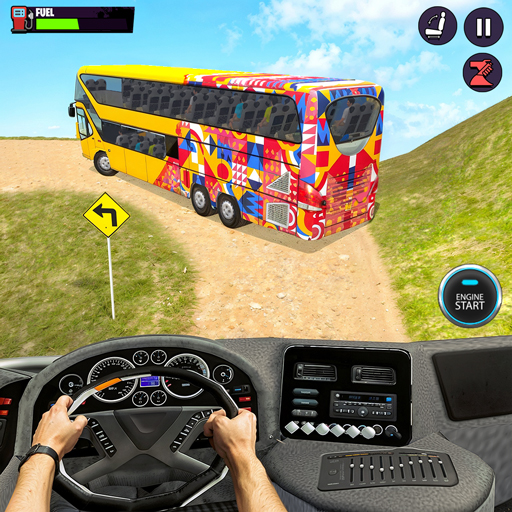 City Coach Bus Driving Simulator 3D: Offroad Tourist Bus Adventure