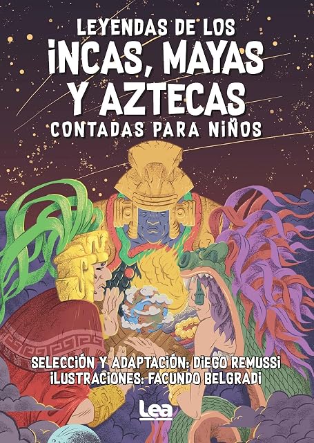 Portada de Leyendas de los incas, mayas y aztecas contadas para niños