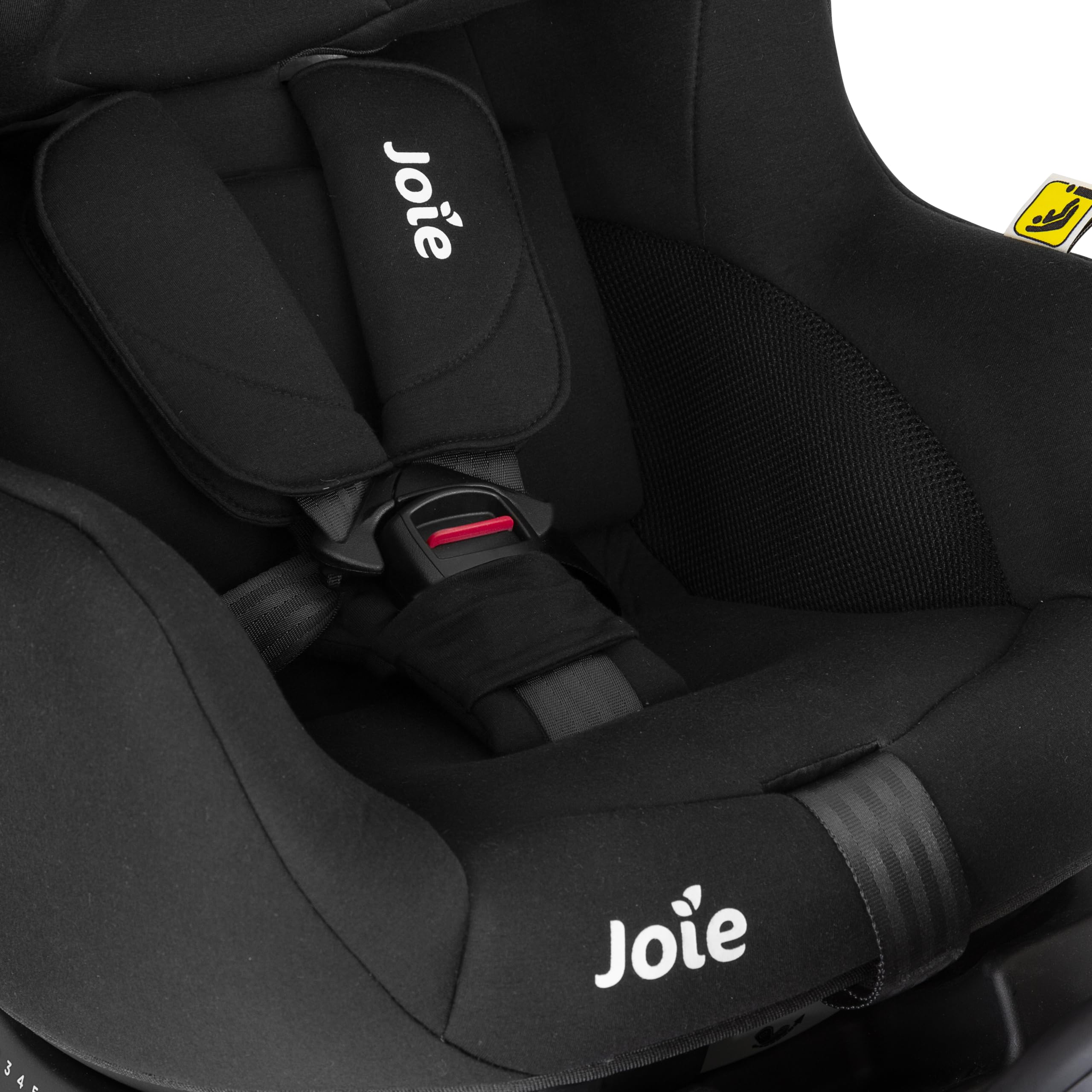 Joie i-Soren™ 2 R129 Reboarder, 61–125 cm (6 Mon.–7 Jahre), Raven | Rückwärtsgerichtet bis 7 Jahre, 157° Neigung, ISOFIX mit Stützbein, Guard Surround Safety Pod für extra Schutz.