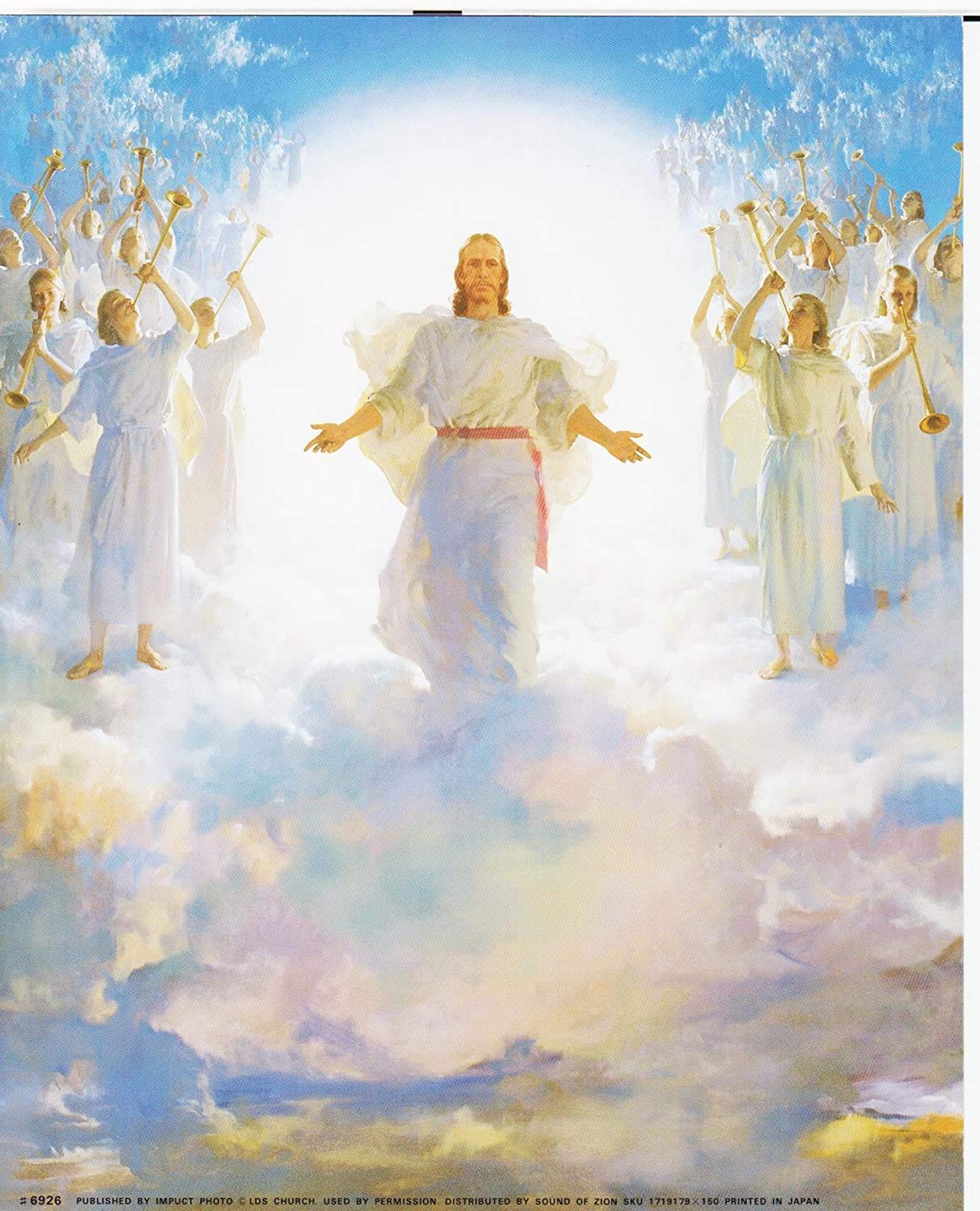 Jesus Second Coming Paintings Second Coming Painting By Charles M
