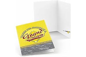 Big Dot of Happiness Grand Slam Softball Thank You Cards