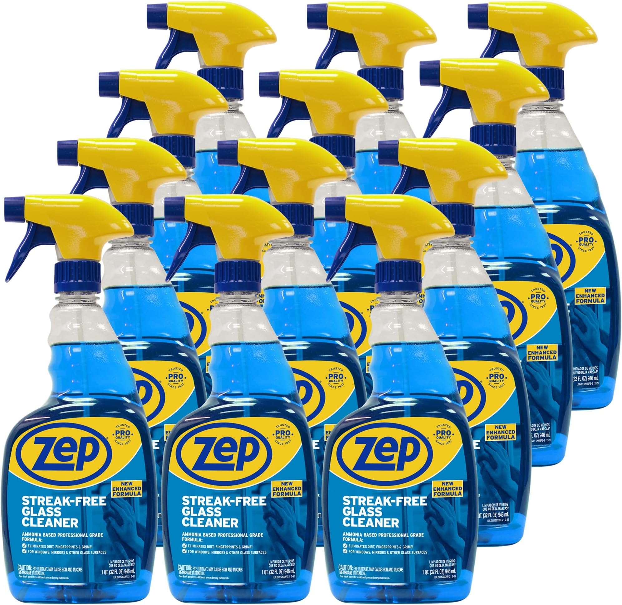 Zep StreakFree Glass Cleaner 32 Ounces (Case of 12