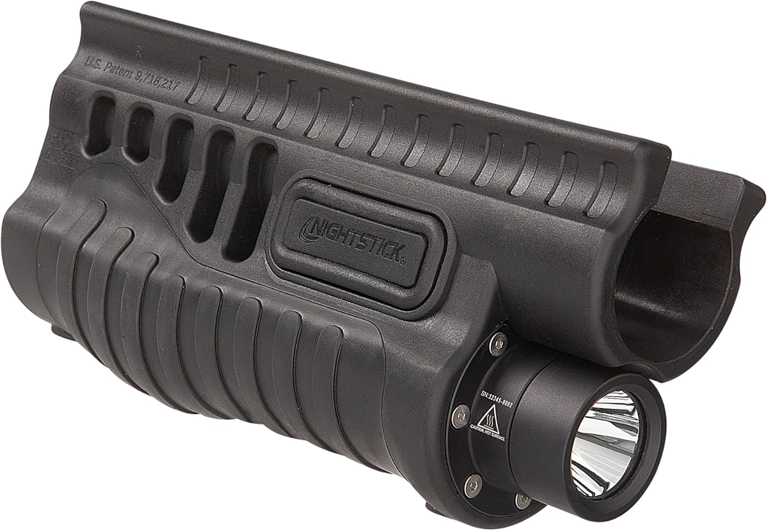 Nightstick SFL-13WL Shotgun Forend Light - 1200 Lumens Forend Light for Remington 870/TAC-14 - IP-X7 Waterproof Impact & Chemical Resistant - 2 CR123 Batteries – Black