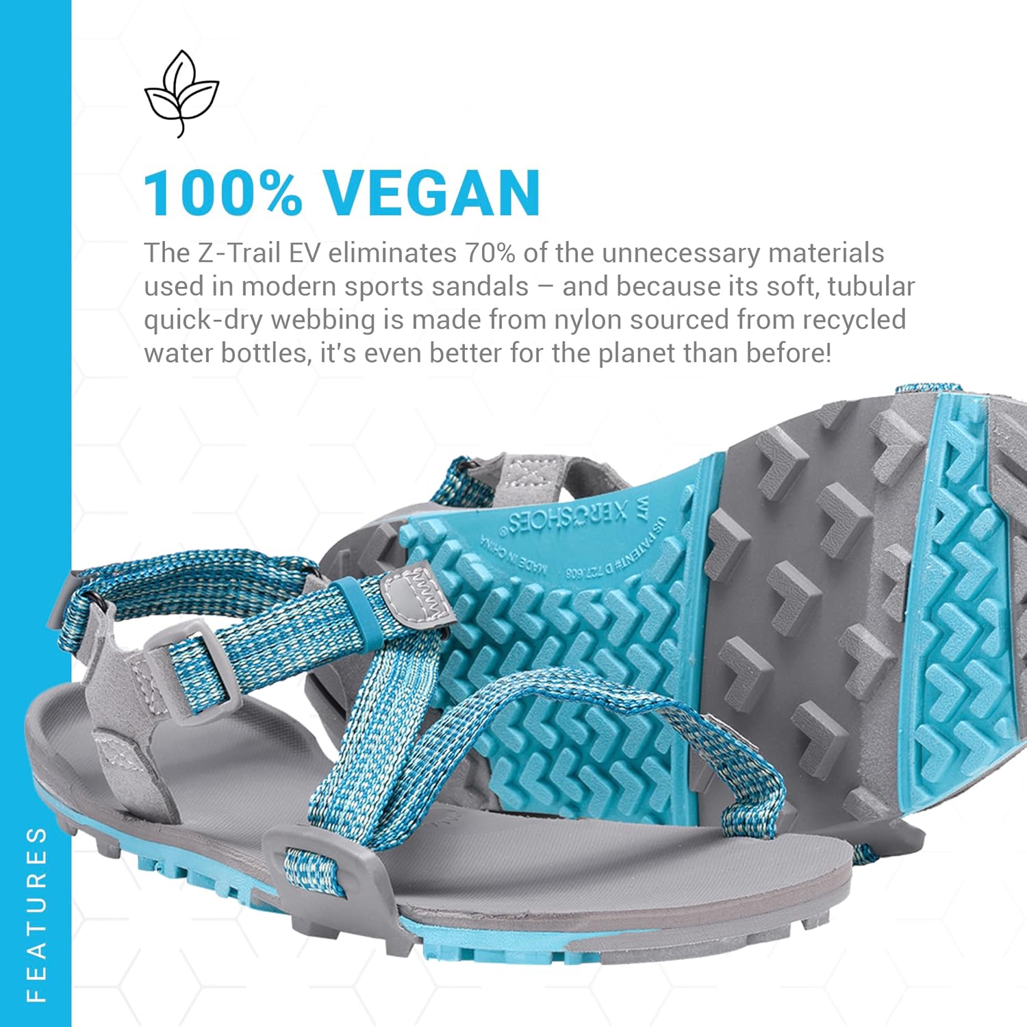 Xero Shoes Women's Z-Trail EV Barefoot Hiking Sandals - Image 2