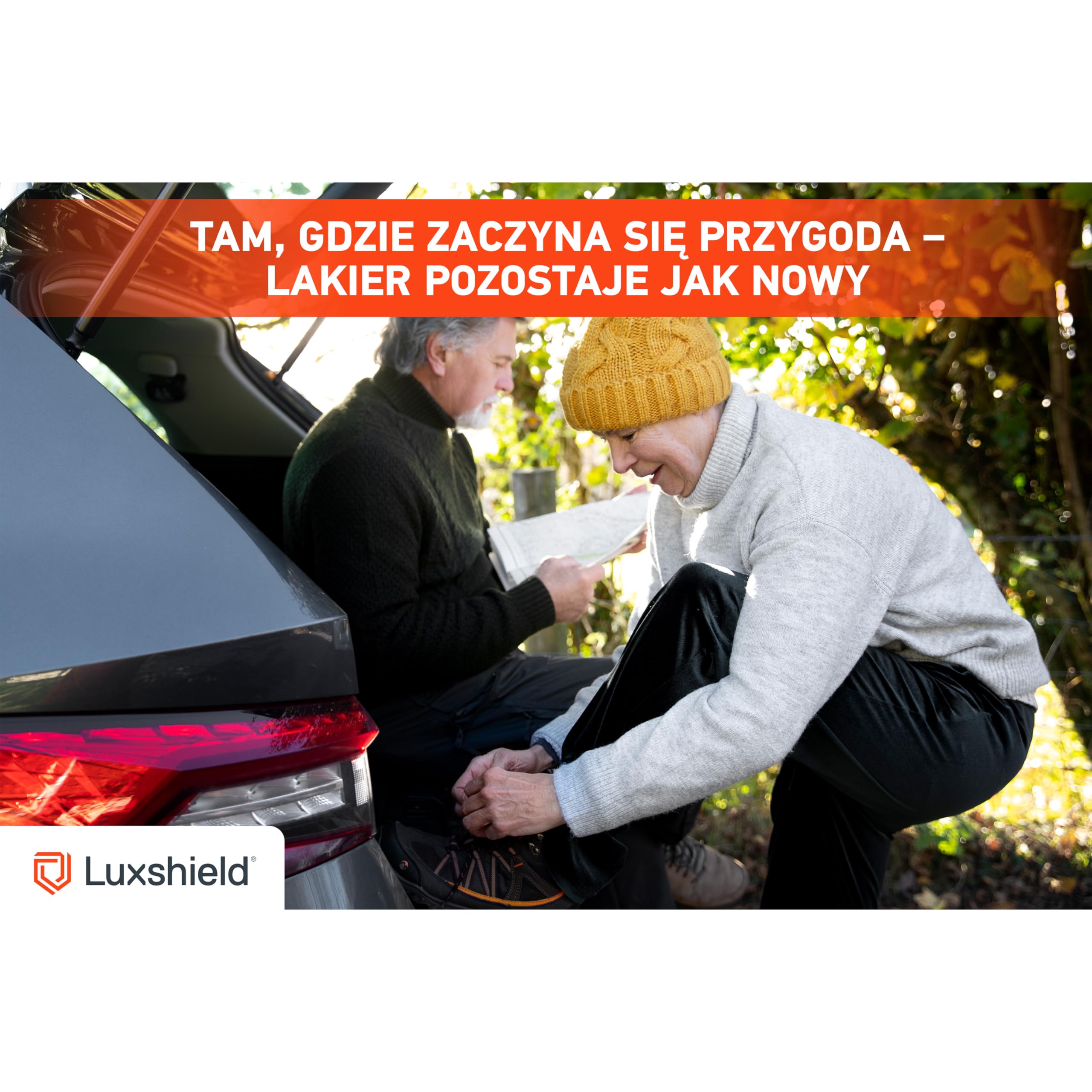 Luxshield folia ochronna na krawędź załadunkową Mercedes Benz GLC 2 X254 2022-2026 przezroczysty błyszczący