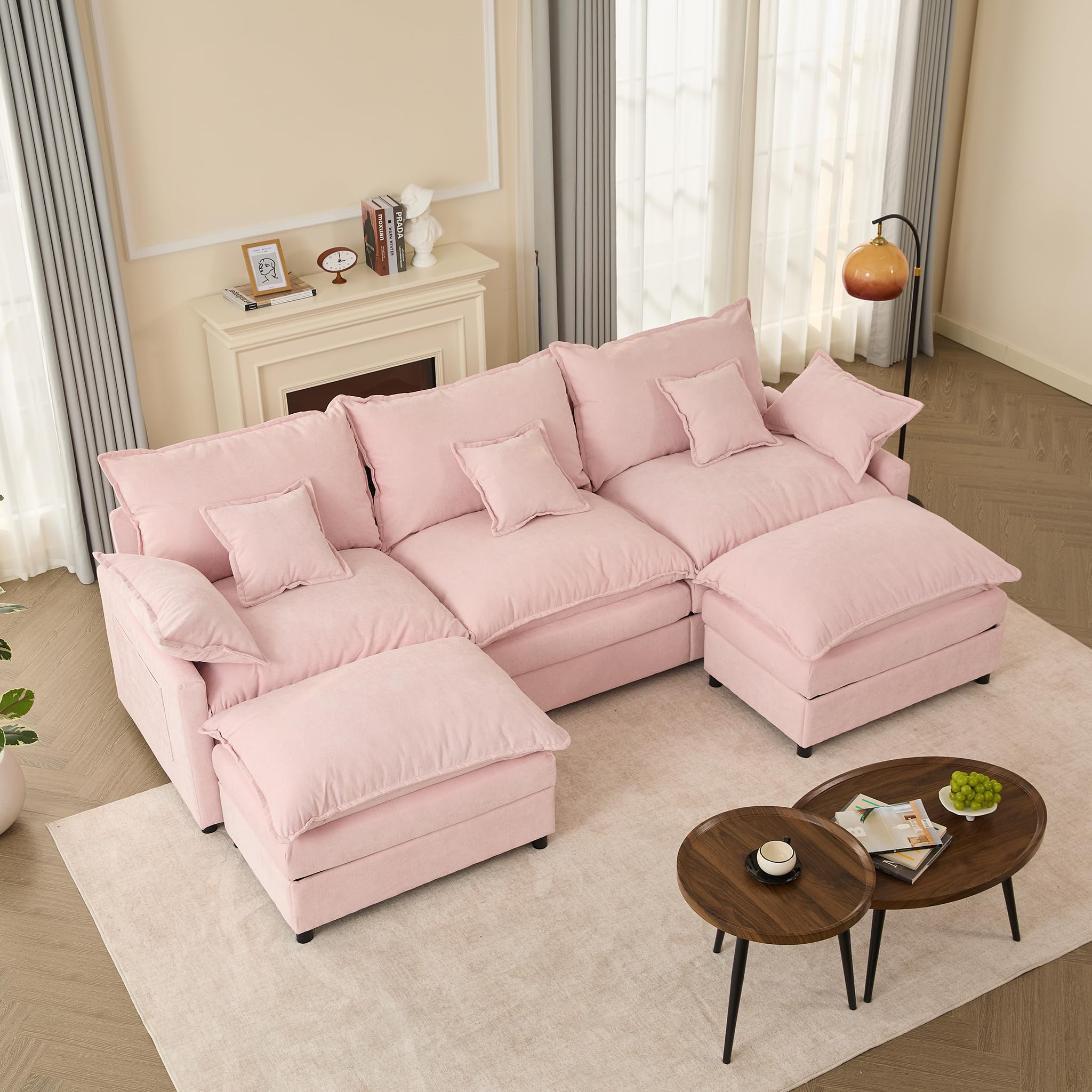 GOSUHI 108 U Shaped Couch