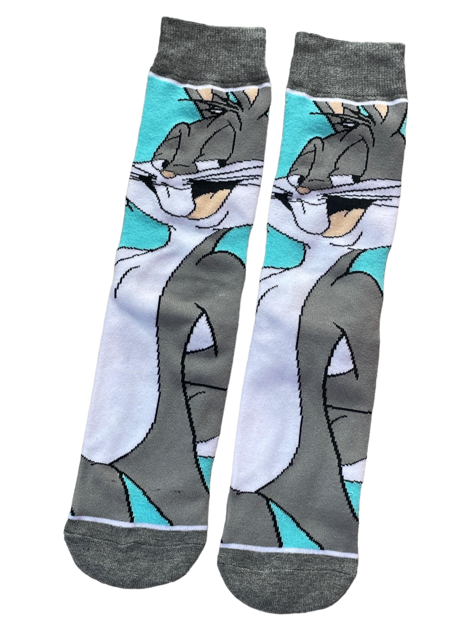Sock Shack Men's Multicolour Bugs Bunny What's Up Cartoon Rabbit Socks 6-10 Uk / 39-44 Eur / 7-11 Us