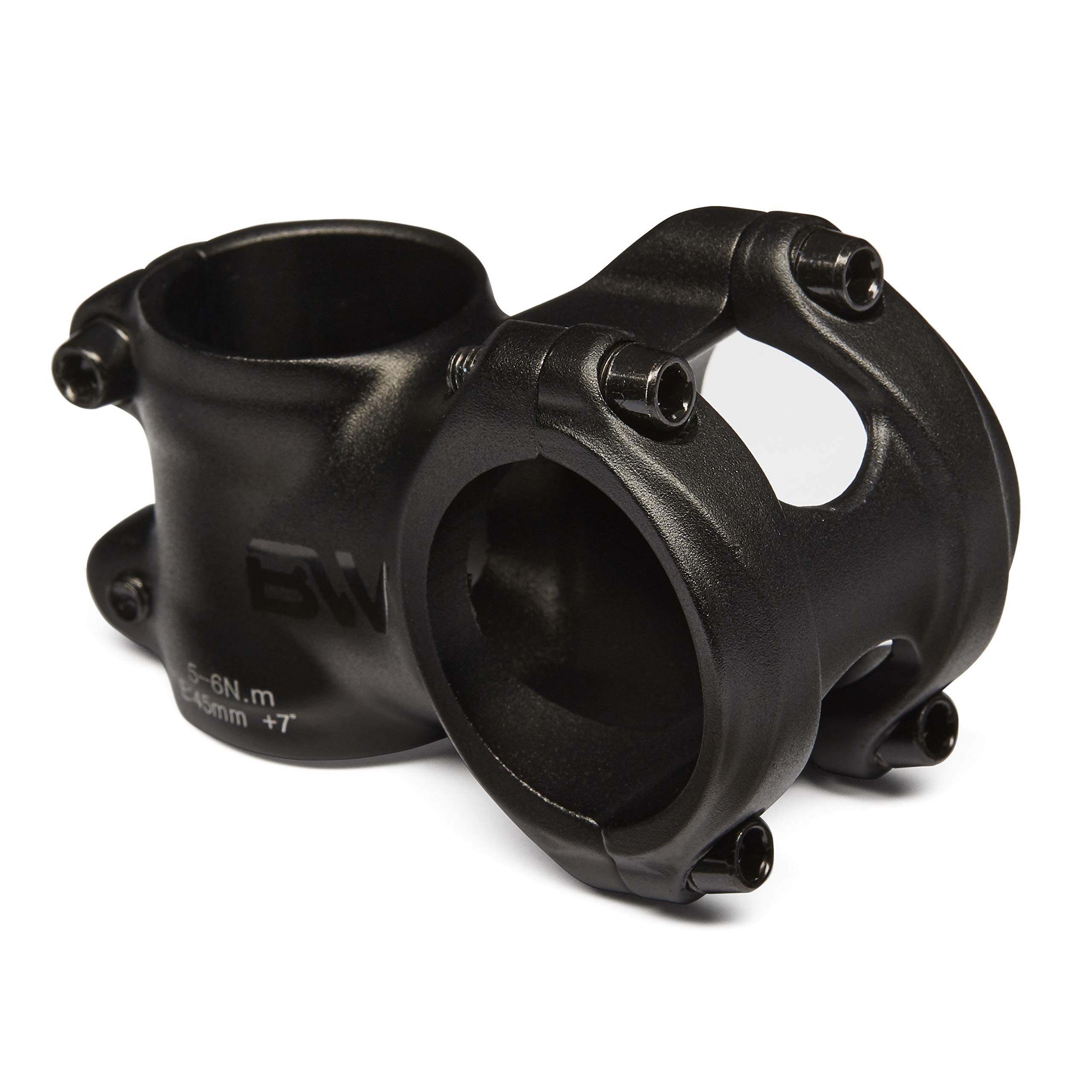 BW 35mm MTB Handlebar Stem - Fits 1-1/8 Steer Tube and 35mm Handle bar – 45mm Length