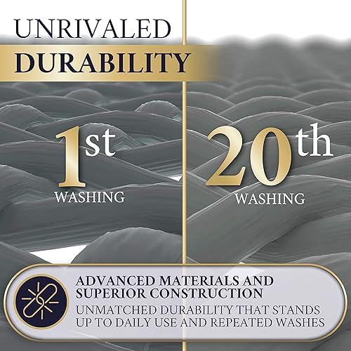 Miniatura 7 de Royal Therapy Bed Sheets, Deep Pocket California King Sheets, Bed Sheets Cal King Sheet Set, Bedding Set, Cotton Sheets, Fitted Sheet 17 inches,