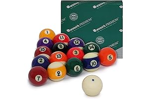 Aramith Pure Phenolic Pool Balls: Precision Billiard Balls for Tournament Play
