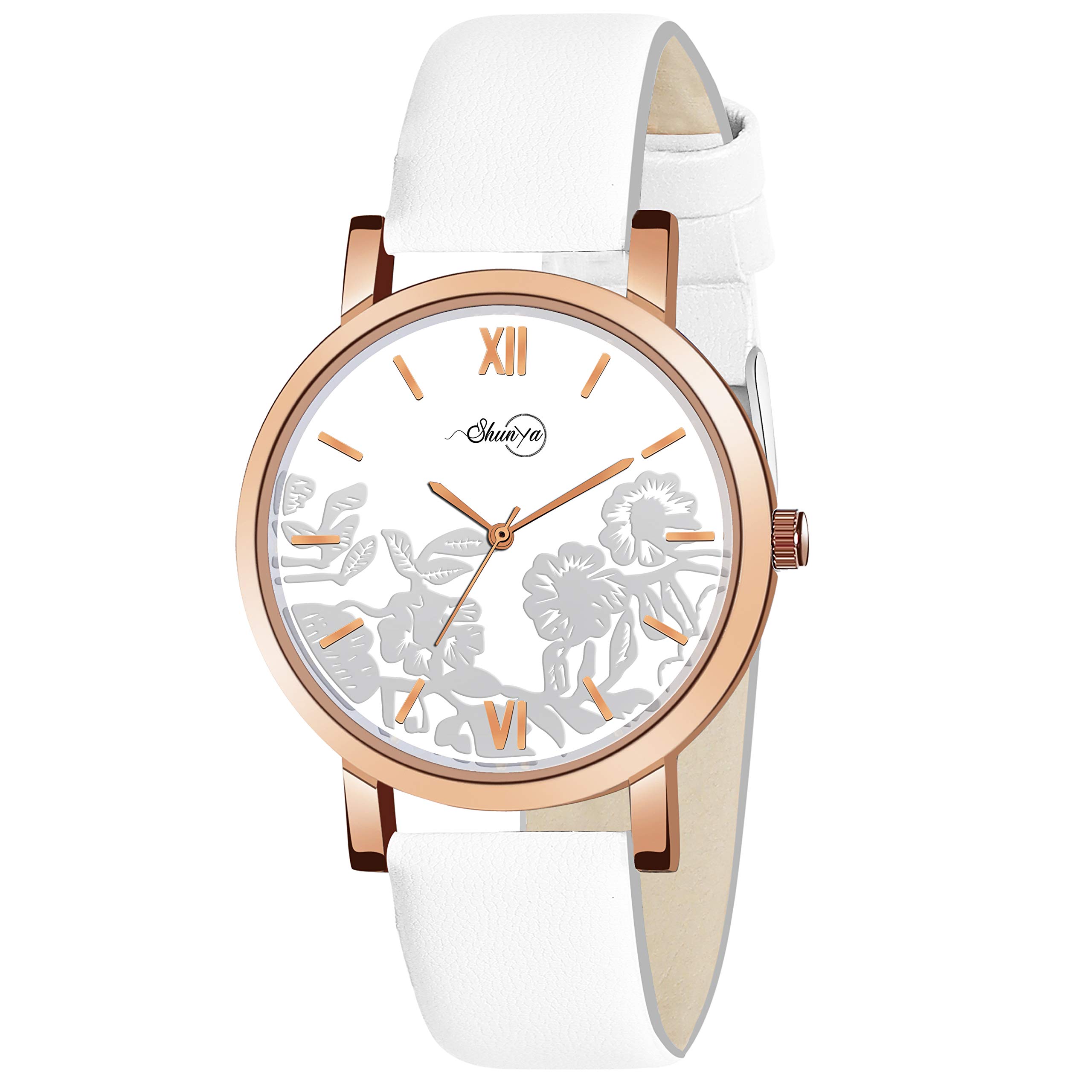See full amazon price history chart for Shunya Stylish Dial Watch White Leather Strap Analog Girls Watch Shunya Stylish Dial Watch White Leather Strap Analog Girls Watch (B091PX74DS) Amazon Price History, Amazon Price Tracker