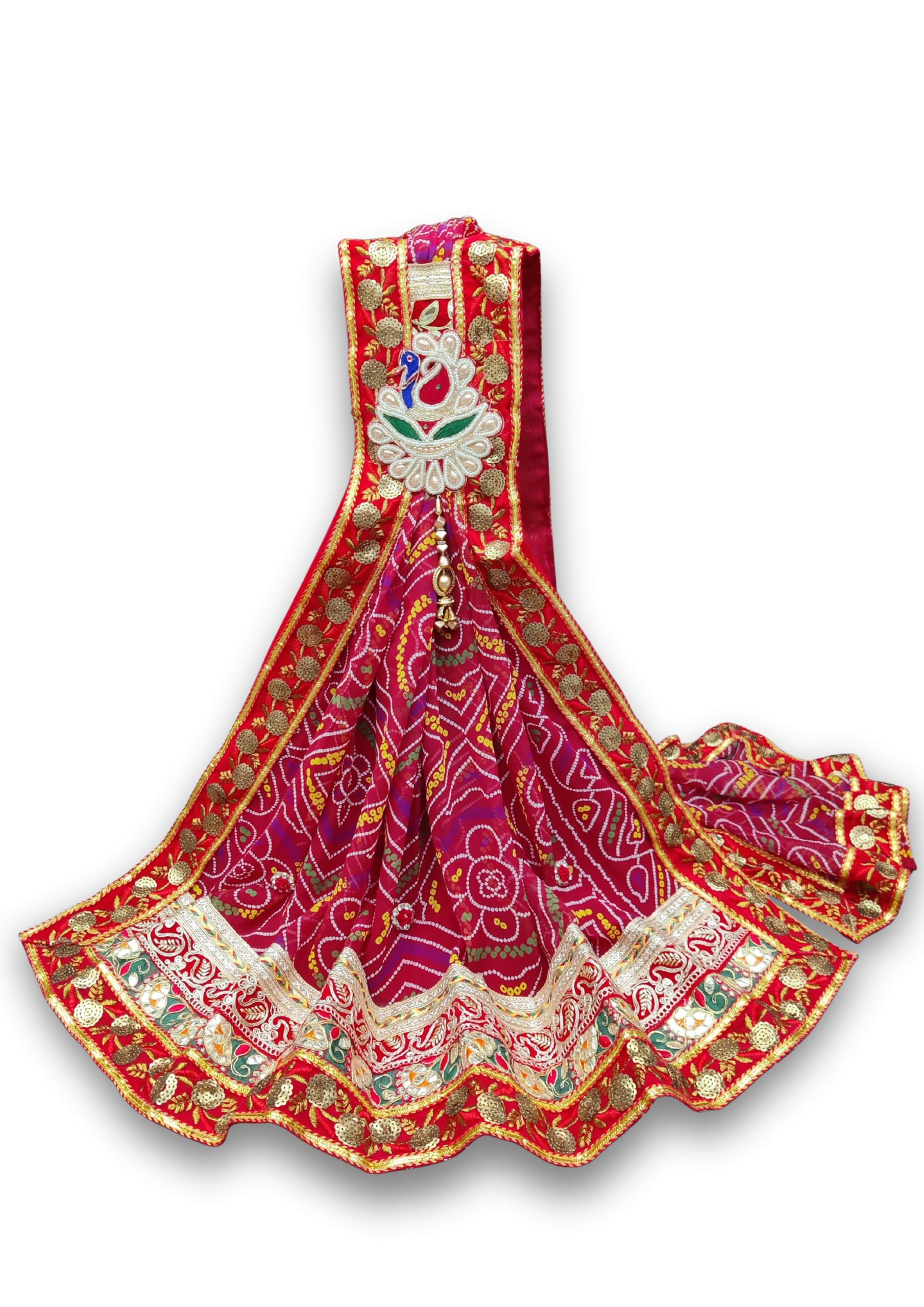 ranisatiya Marwadi Chunri Odhna Pooja Dupatta-picture-0