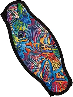 Innovative Scuba Concepts Strap Wrapper Neoprene Mask Strap Cover - Fish School