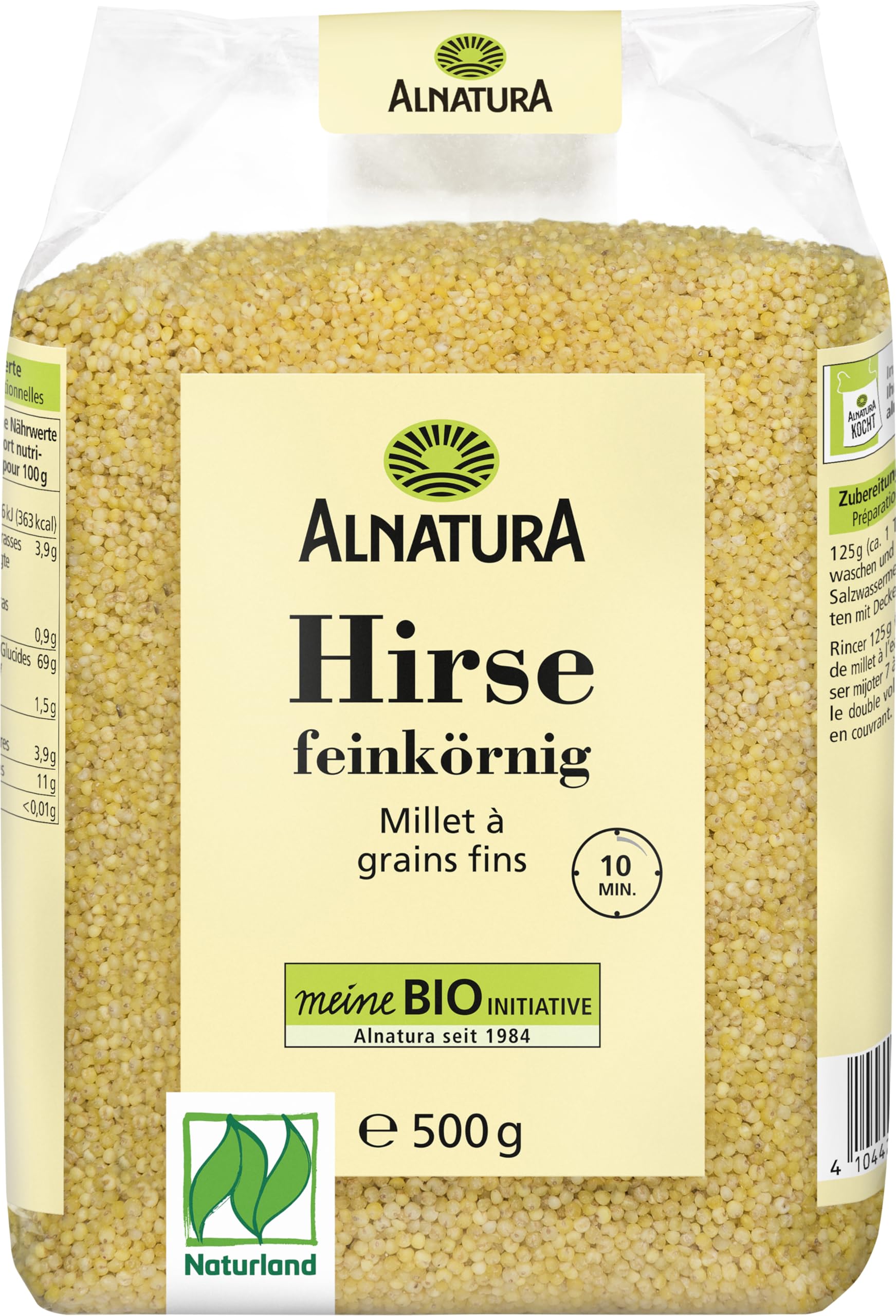 Alnatura Bio Hirse, 0,5 kg