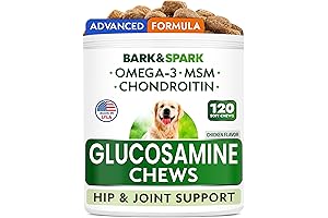 Bark&Spark Glucosamine Chondroitin Chewables for Dogs