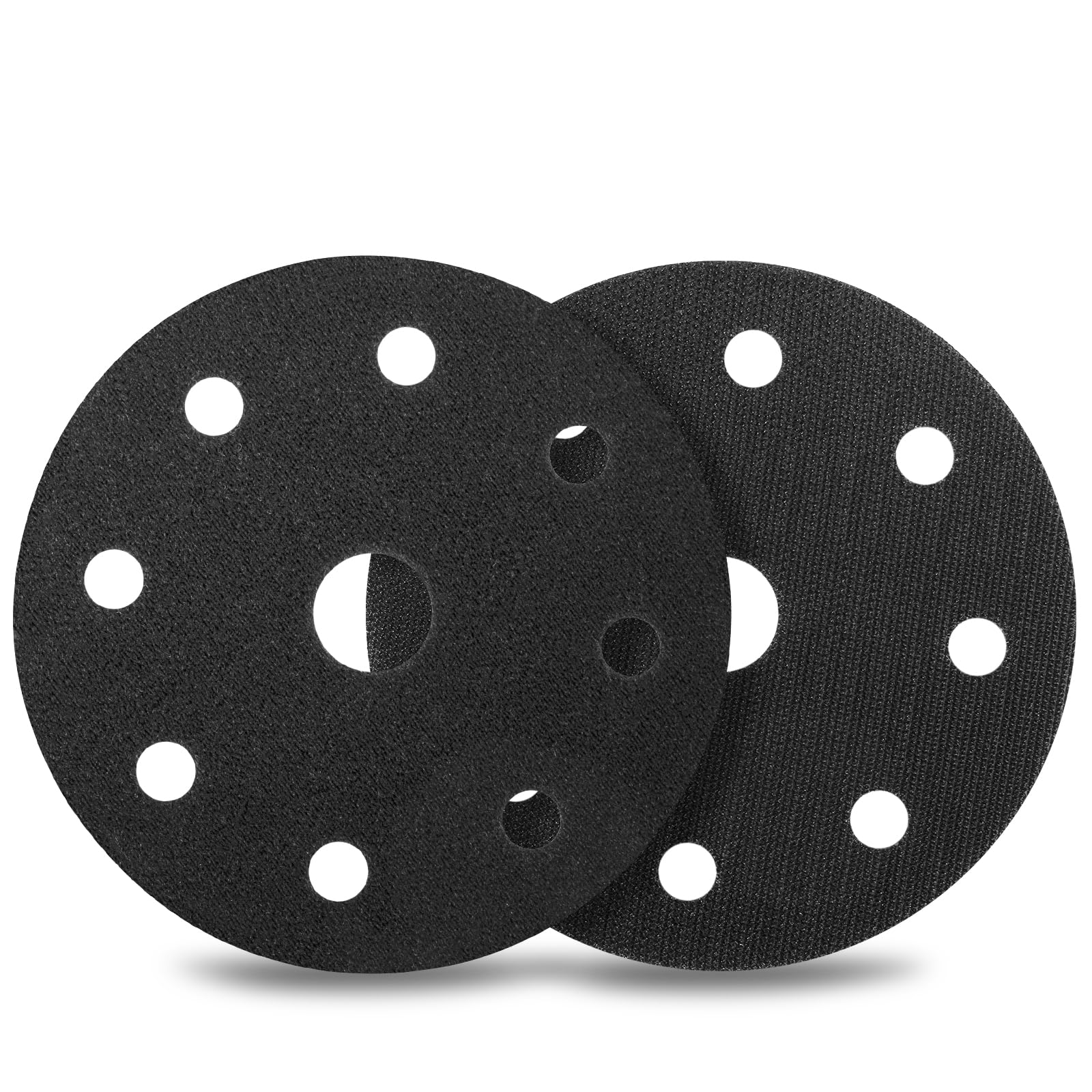 203344 Sanding Pads 5 Inch Hook and Loop Sander Protection Pad Fit for Festool Random Orbital Sanders Polishing ES 125, ETS 125, Etsc 125, ETS Ec 125 (2 Pieces)